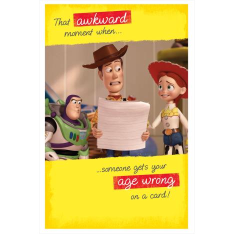Disney Toy Story Wrong Age Birthday Card £1.69